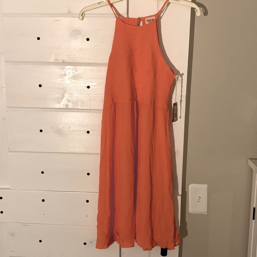 Sun dress (Mossimo) peach/orange color New w/tags xs